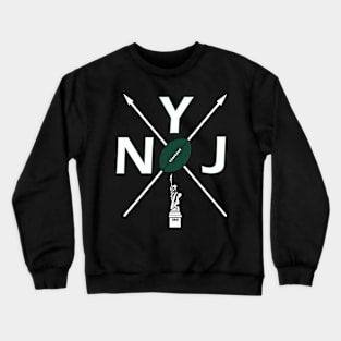 New York Pro Football - NY Is Home Crewneck Sweatshirt